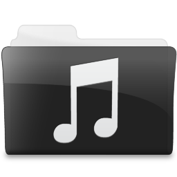 Folder Music Icon 256x256 png